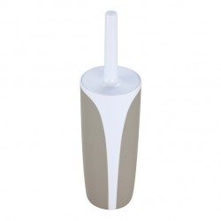 MSV Toilet brush with support PS KANDY Taupe