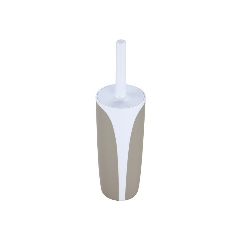 MSV Toilet brush with support PS KANDY Taupe MSV