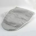 MSV Housse Table à repasser Polyester avec cordons 130x43cm Beige MSV