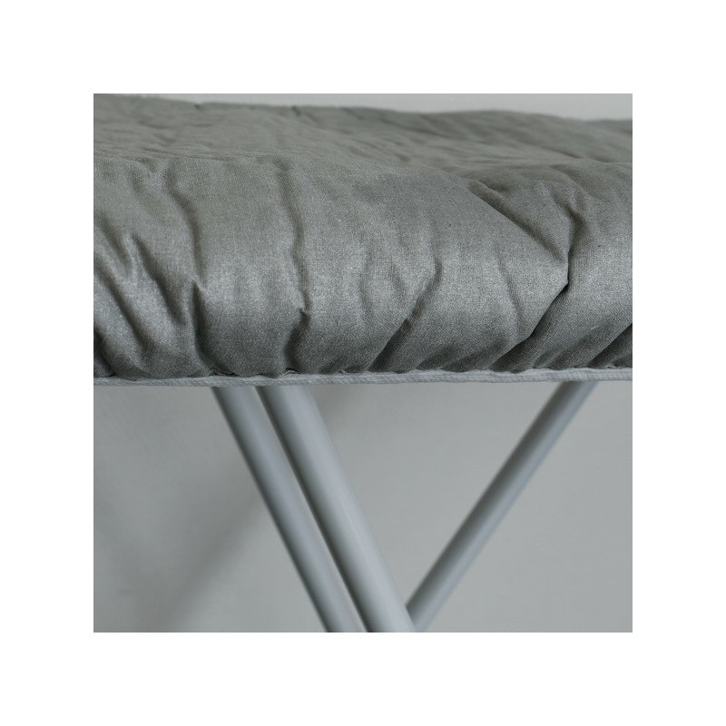 MSV Housse Table à repasser Polyester avec cordons 130x43cm Beige MSV
