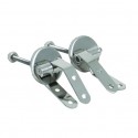 Abattant Wc MDF PARADISE Bleu - Charnières Inox MSV MSV