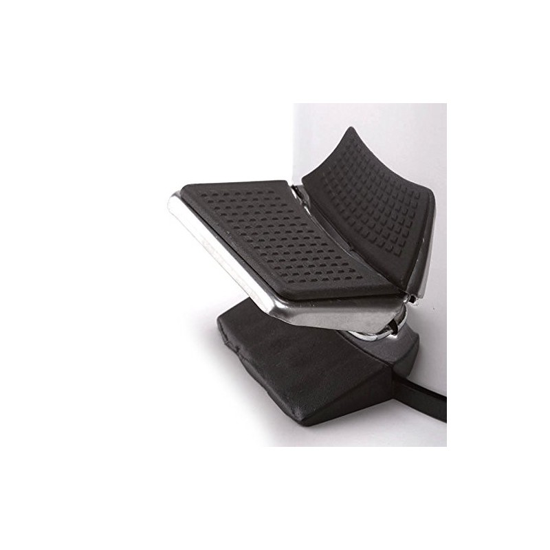 MSV Cubo de pedal Acero 3L Acero Efecto Espejo MSV