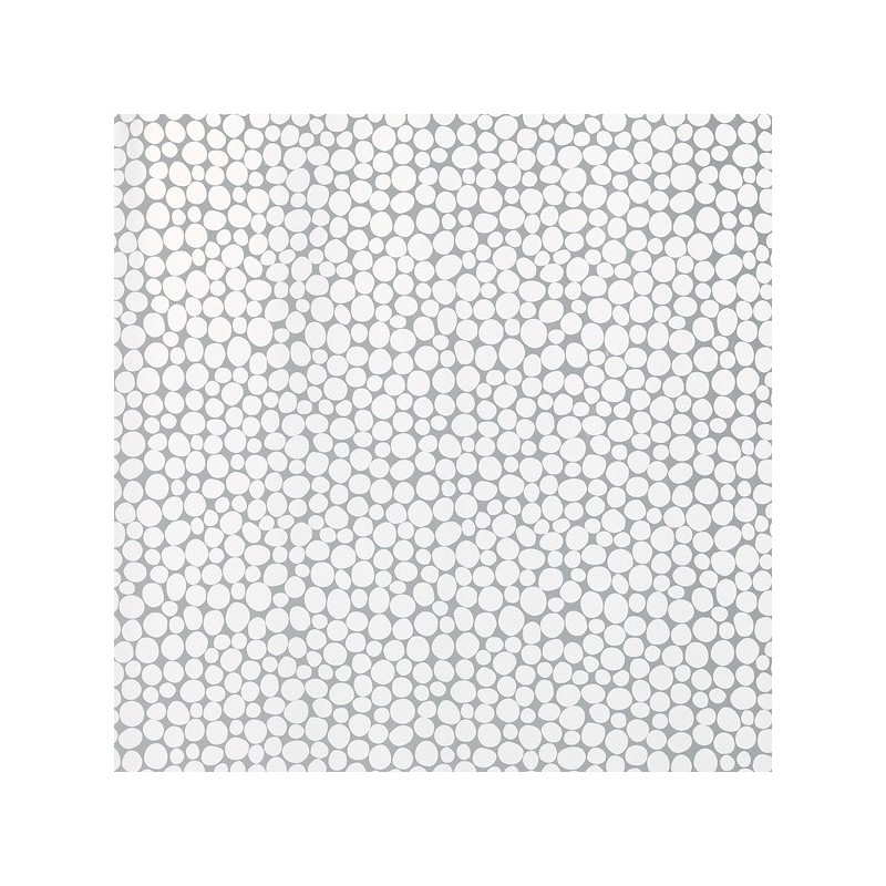 Spirella Duschvorhang PEVA PEBBLE 180x200cm Weiß Spirella