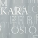 Spirella Cortina de ducha PEVA CITIES 180x200cm Plata Spirella