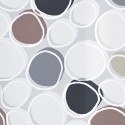 Spirella Shower curtain PEVA PEVA DIDO 180x200cm Gray & Brown Spirella