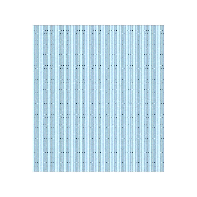 MSV Duschvorhang French Polyester 180x200cm OVER THE WATER Blau MSV