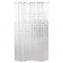 MSV Cortina de ducha EVA CLANE 180x200cm CALIDAD PREMIUM Transparente - Anillas incluidas MSV
