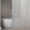 MSV Duschvorhang EVA CORK 180x200cm PREMIUM QUALITÄT Transparent - Ringe inklusive MSV