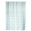 MSV Tenda doccia Poliestere AMALFI 180x200cm PREMIUM QUALITY Bianco - Anelli inclusi MSV
