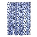 Rideau de douche Polyester CALULA 180x200cm QUALITÉ PREMIUM Bleu - Anneaux inclus MSV MSV