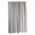MSV Duschvorhang Polyester BENTO 180x200cm PREMIUM QUALITÄT Braun - Ringe inklusive MSV