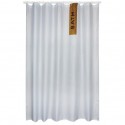 MSV Shower curtain IGUACU Polyester 180x200cm PREMIUM QUALITY White - Rings included MSV