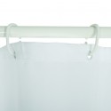 Rideau de douche Polyester SCOTT 180x200cm Chien Blanc - Anneaux inclus MSV MSV