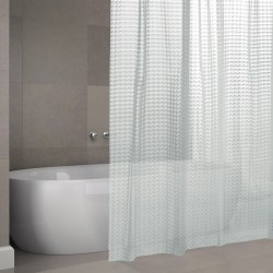 MSV Shower curtain EVA 180x200cm Premium 3D Transparent