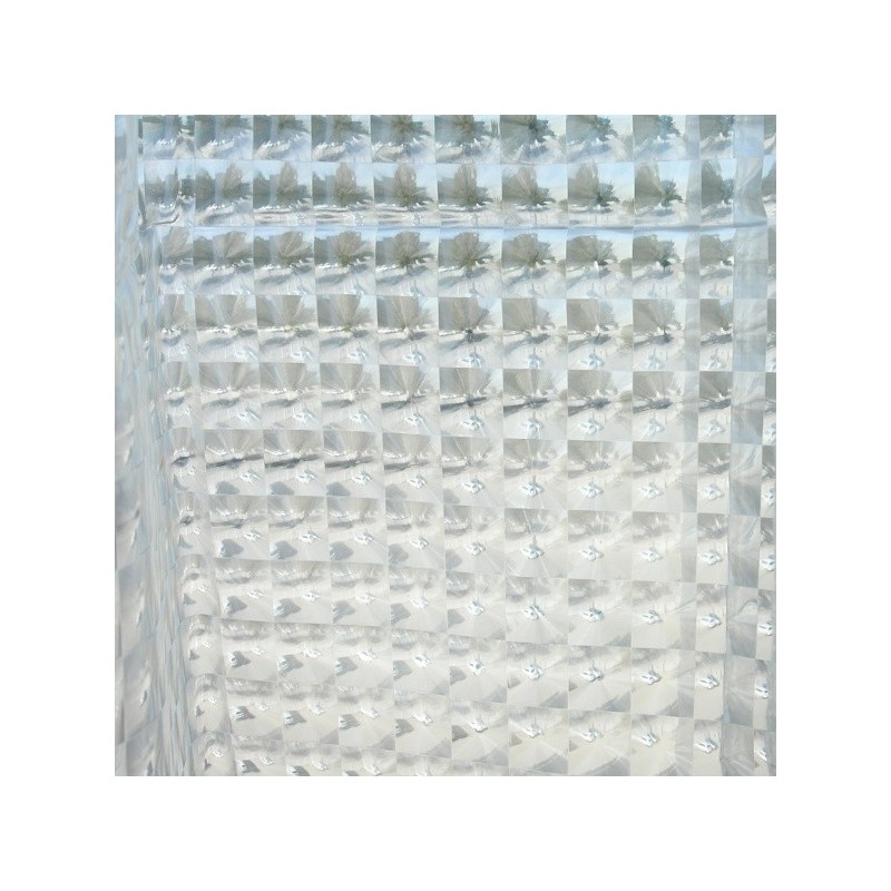 Rideau de douche EVA 180x200cm Premium 3D Transpararent MSV MSV