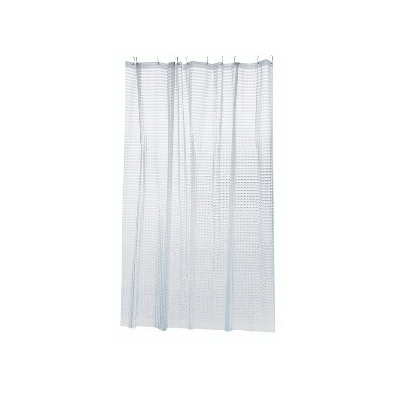 MSV Shower curtain EVA 180x200cm Premium 3D Transparent MSV