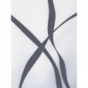 Spirella Tenda doccia Poliestere RIBBON 120x200cm Grigio perla Spirella