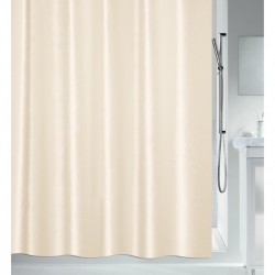 Spirella Cortina de ducha SHINE Poliéster 120x200 cm Beige Spirella