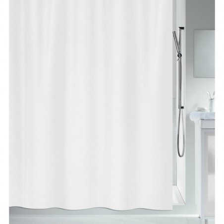 Spirella Duschvorhang PRIMOBIO ACTIVE Polyester 180x200cm Weiß Spirella