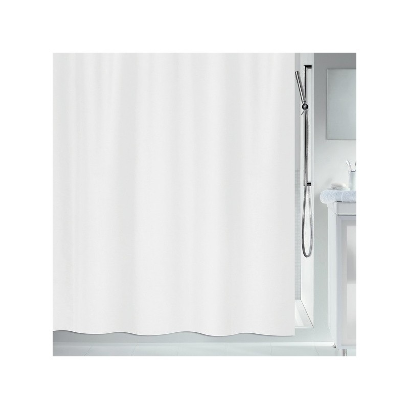 Spirella Tenda doccia PRIMO Poliestere 120x200 cm bianca Spirella