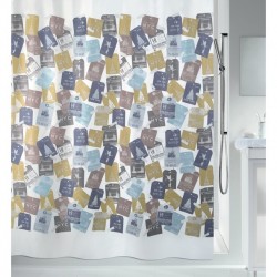 Spirella Shower curtain TRAVEL Polyester 180x200cm Multicolor