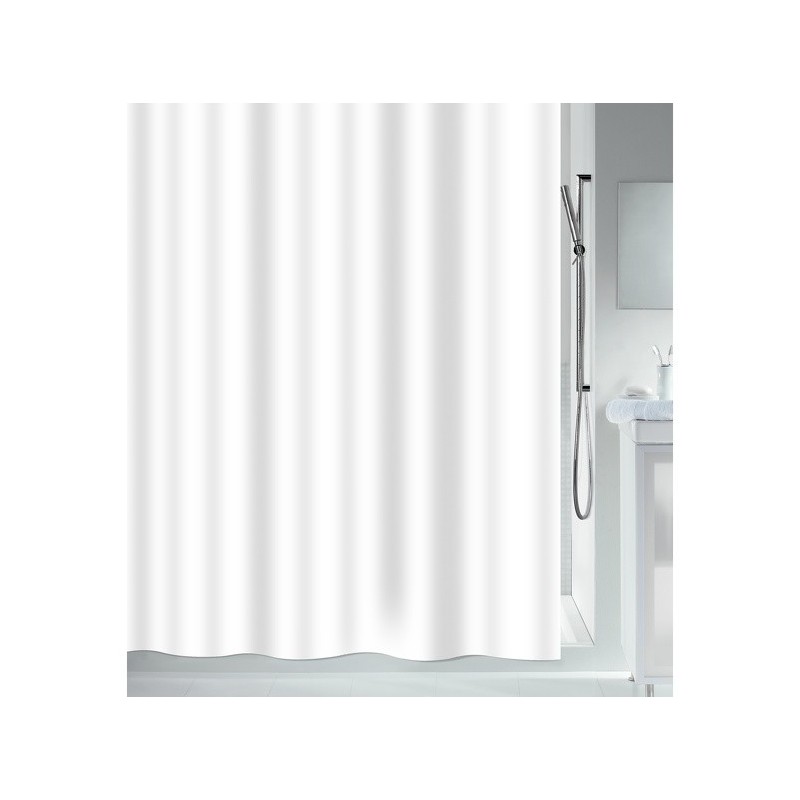 Spirella Duschvorhang SECURITAS Polyester 240x180cm Weiß Spirella