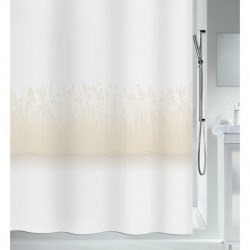 Spirella Cortina de ducha poliéster REED 120x200 cm Arena Spirella