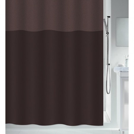 Spirella Duschvorhang URBANKO Polyester 180x200cm Braun Spirella