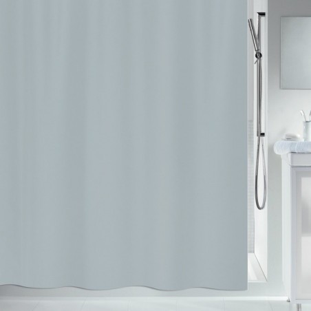 Spirella Cortina de ducha PRIMO Poliéster 180x200 cm Gris Spirella