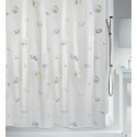 Spirella Cortina de ducha SNAIL Poliéster 180x180 cm Beige Spirella