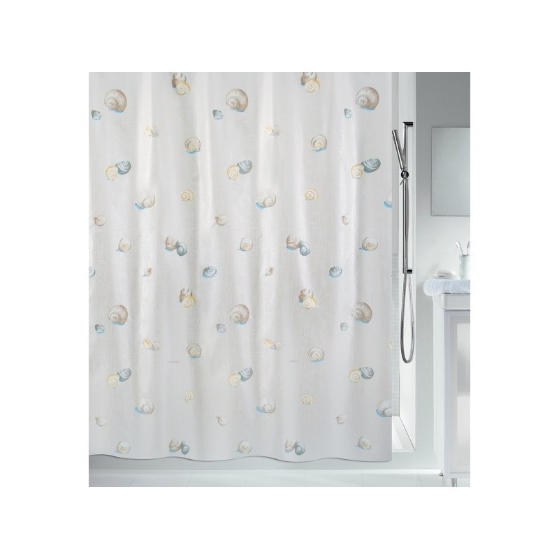 Spirella Tenda doccia LUMACA Poliestere 180x180cm Beige Spirella