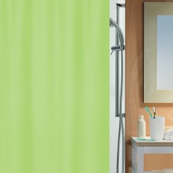 Rideau de douche Polyester 180x200cm Vert Anis