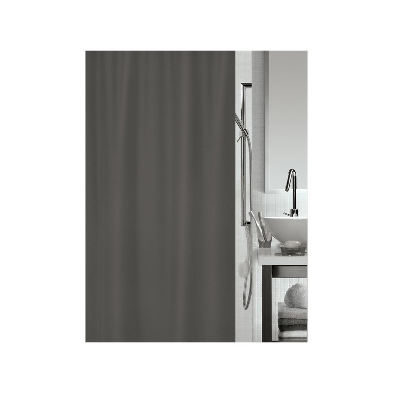 Spirella Tenda doccia ALEA Poliestere 180x200 cm tortora Spirella