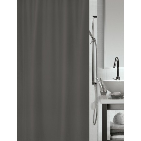 Rideau de douche Polyester ALEA 180x200cm Taupe Spirella Spirella