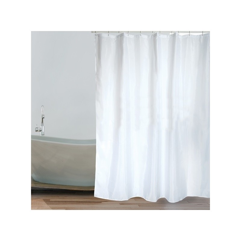 MSV Cortina de ducha EVA SNOW 140x180cm CALIDAD PREMIUM Blanco MSV