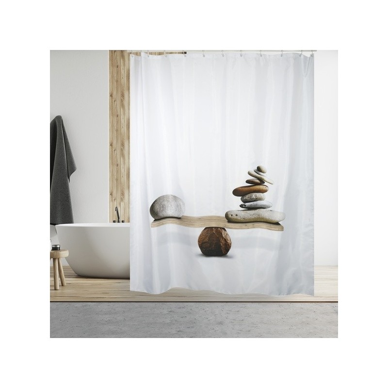 Rideau de douche Polyester SPIRIT 180x200cm Multicolor MSV MSV