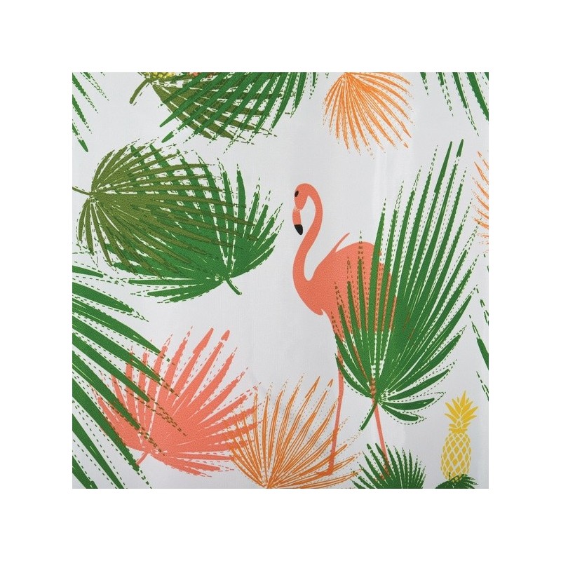 Rideau de douche Polyester AMAZONIA 180x200cm QUALITÉ PREMIUM Multiclor - Anneaux inclus MSV MSV
