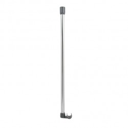 MSV Gancio per asta doccia angolare in alluminio 60cm Cromato MSV