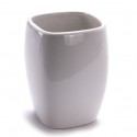 MSV Ensemble 3 accessoires de salle de bain Céramique CLASSIC Blanc MSV