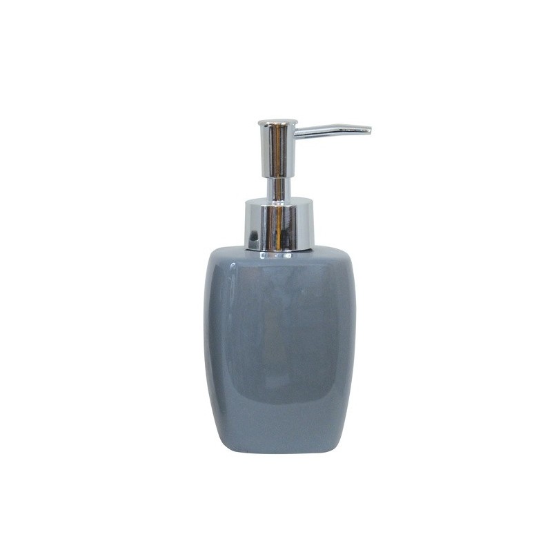 MSV Ensemble 3 accessoires de salle de bain Céramique CLASSIC Gris MSV