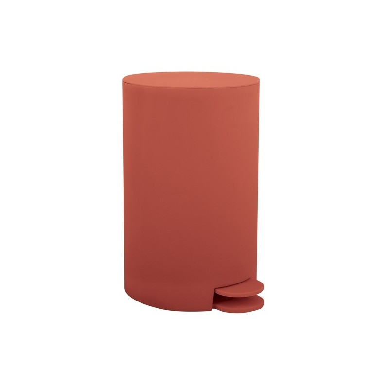 MSV Pattumiera da bagno a pedale PP OSAKI 3L Terracotta MSV