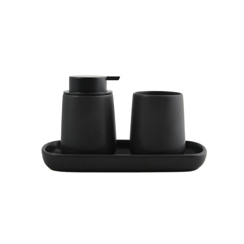MSV Plateau Céramique MAONIE Noir Mat MSV
