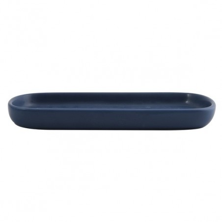 MSV Plateau Céramique MAONIE Bleu Foncé Mat MSV