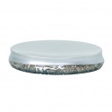 Porte Savon Polyrésine ALADDIN Argent MSV MSV