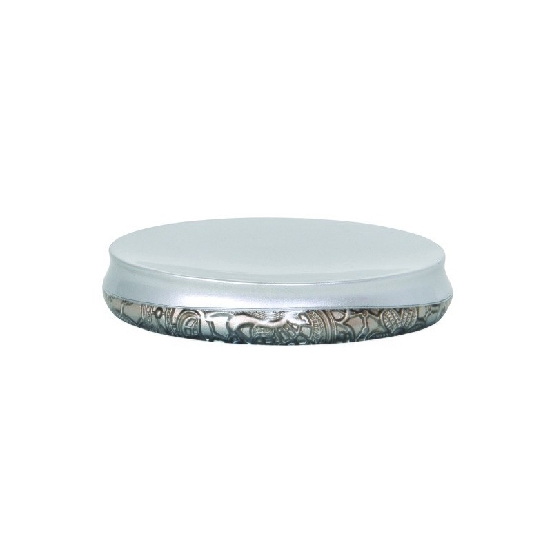 spirella Porte Savon Polyrésine ALADDIN Argent MSV