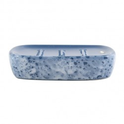 MSV Porte Savon Céramique CARRARE Bleu
