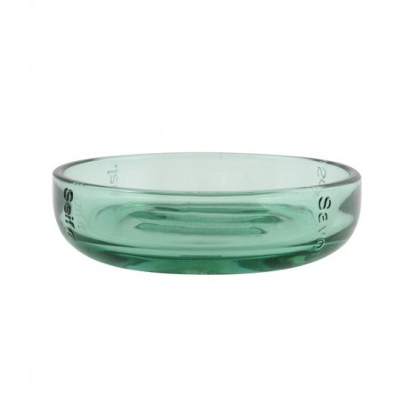 Porte Savon en Verre DENVER Vert Transparent MSV MSV