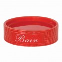 Porte Savon Céramique DINAN Rouge MSV MSV