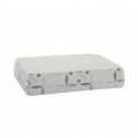 Porte Savon Céramique EVORA Gris & Blanc MSV MSV