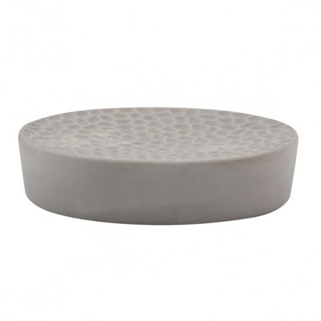 MSV Porte Savon Céramique FIDJI Gris MSV